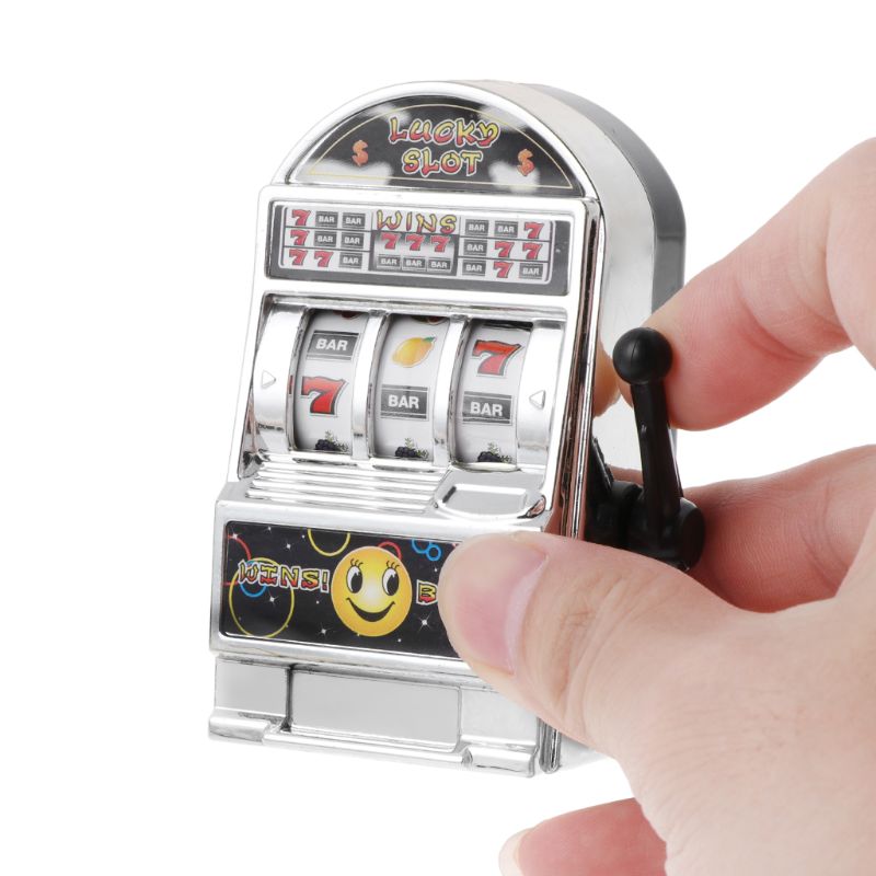 Fruit Slot Machine - 子供用ハンドヘルド宝くじマシンおもちゃ学習用ゲーム機面白いミニフルーツスロットアーケード誕生日ラッキージャックポット