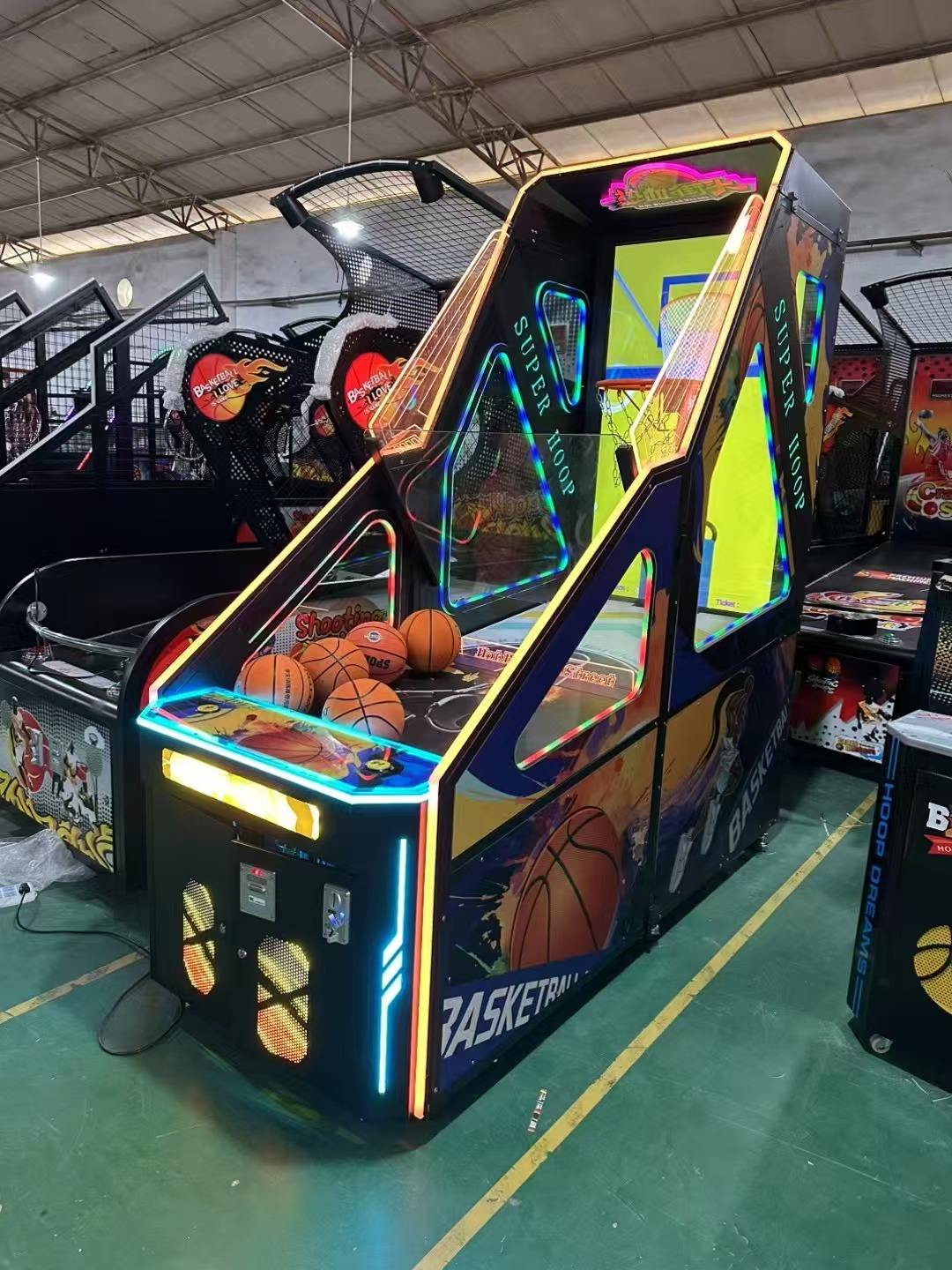 コイン式LEDバスケットボールアーケードマシン（チケット交換 - Ticket Redemption Machine のレビューと価格