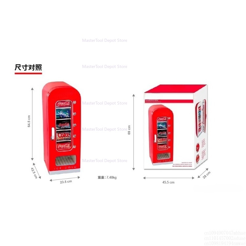 ミニ自動販売機 10缶 ポップアップ小型冷蔵庫 家庭用 - Arcade Ticket Machine のレビューと価格