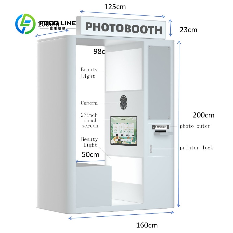 カスタマイズ可能な新型ヴィンテージスタイルセルフサービス写真 - Photo Booth Machine のレビューと価格