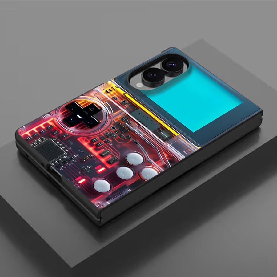 レトロゲーム機風スマホケース サムスン Galaxy ZFo - Arcade Z のレビューと価格