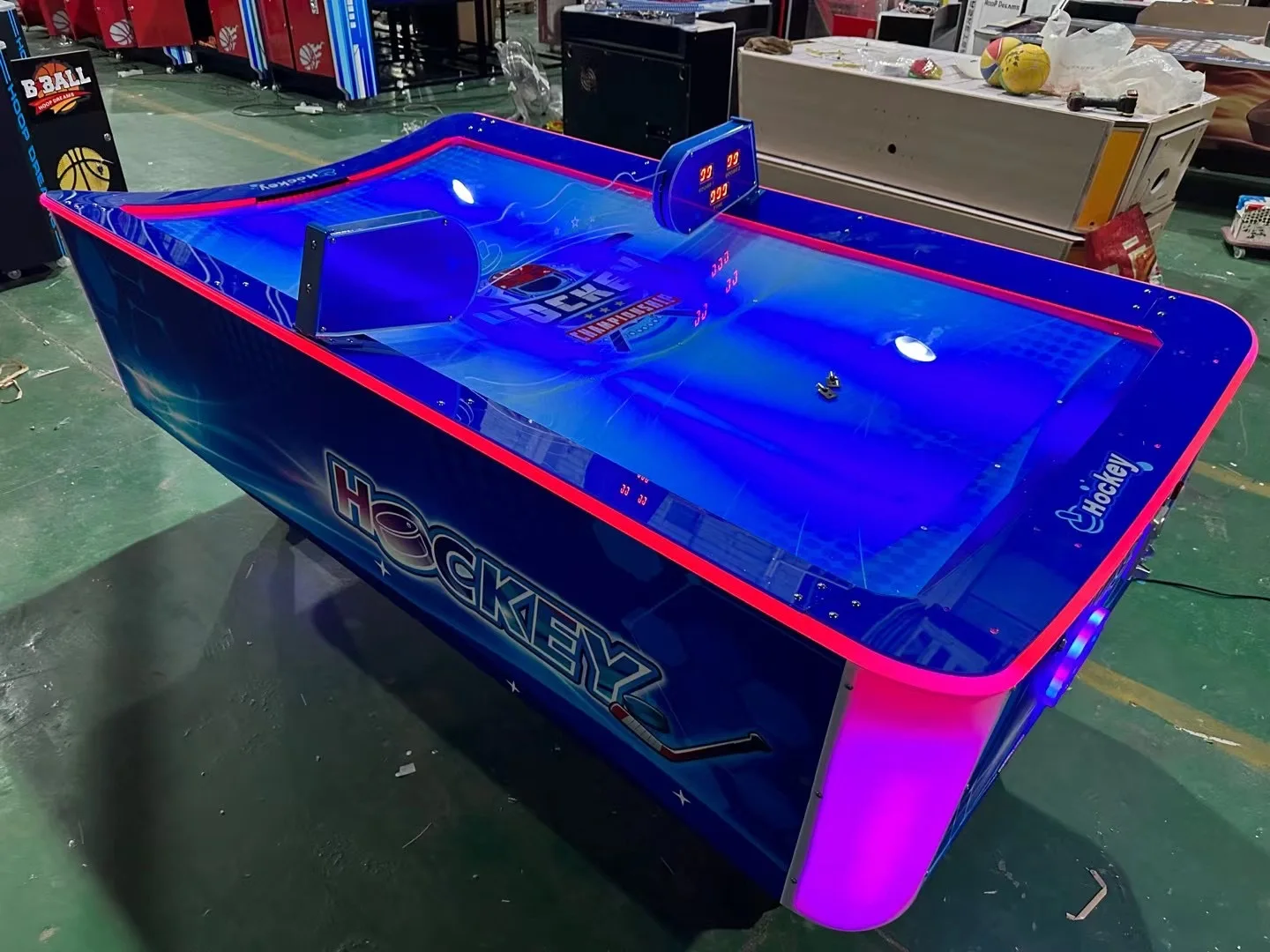 コイン式アミューズメントアーケードシミュレーターエアホッケー - Arcade Games & Vending Llc Photos のレビューと価格