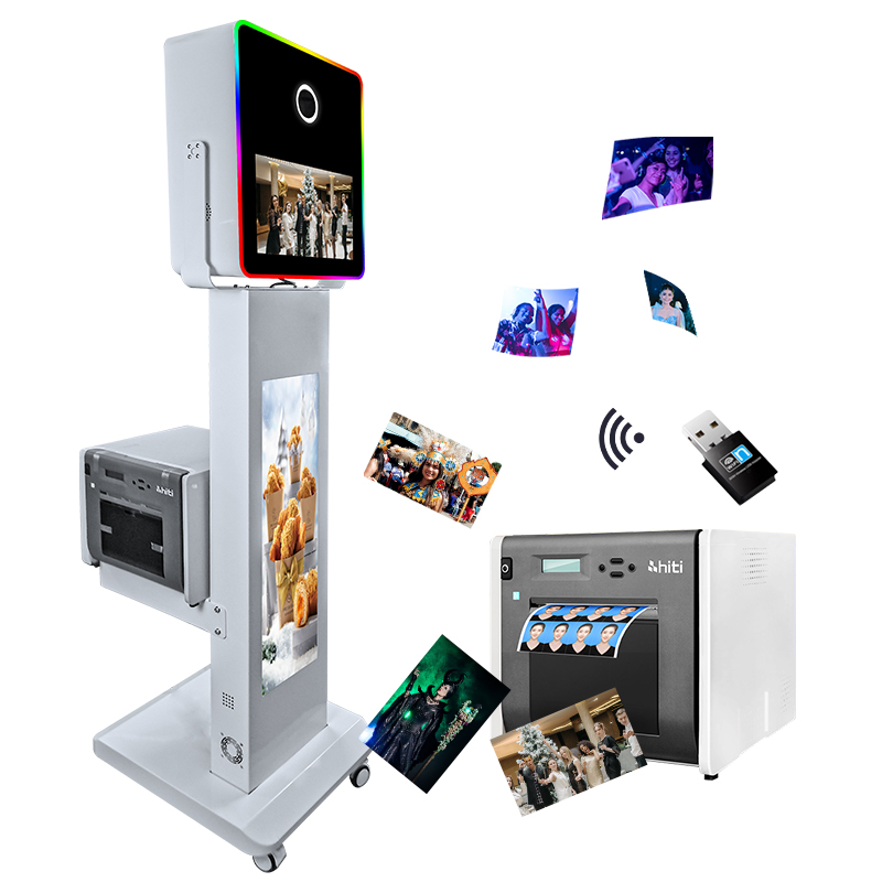 ポータブルLCDスクリーン搭載DSLRフォトブースキオスク、 - Photo Booth Machine のレビューと価格