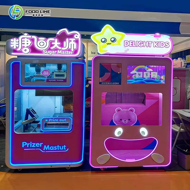 カスタマイズ可能なスマートAI砂糖絵画自動販売機、砂糖プリン - Arcade Ticket Machine のレビューと価格
